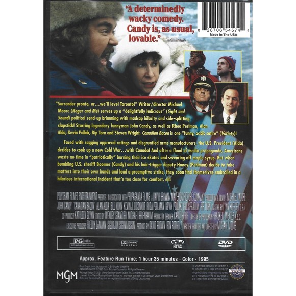 Canadian Bacon | John Candy | Comedy | DVD | New/Sealed - Picture 2 of 2